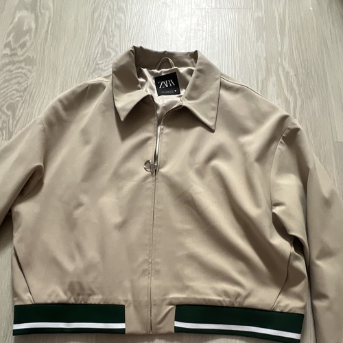 Zara woman beige bomber - beige,