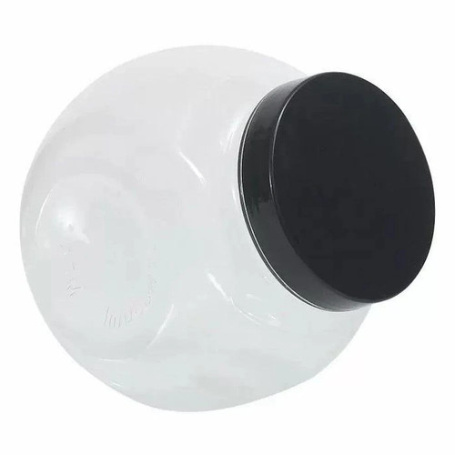 Large plastic cookie - large, jar