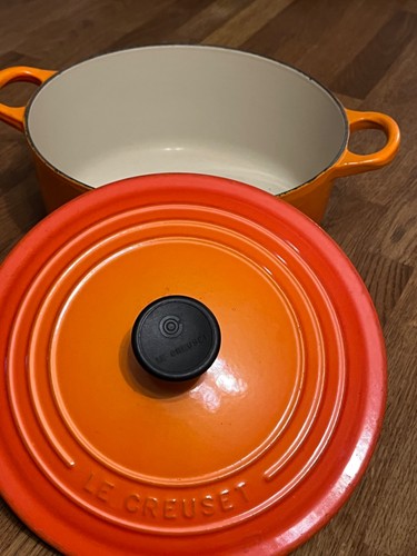 Creuset cast iron casserole - cast,