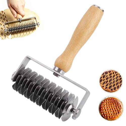 Lattice pastry cutter - pastry,