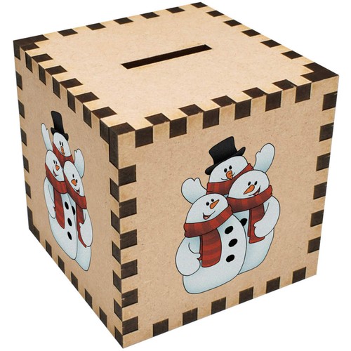 Snowman friends money box - 'snowman,