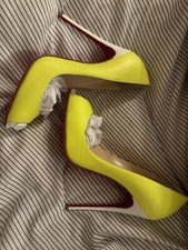Louboutin Flo Neon Yellow