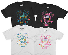 Disneyland Family Trip T-shirt Mickey Minnie Disneyworld Gift Group Holiday Tees