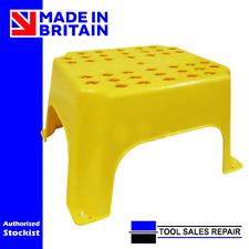 Plasterers - Hop Up, Step Up, Safe Step, Work Platform, Yellow Step Stool