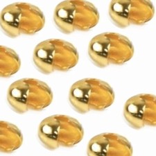 50 X CRIMP COVER BEADS CHOOSE
