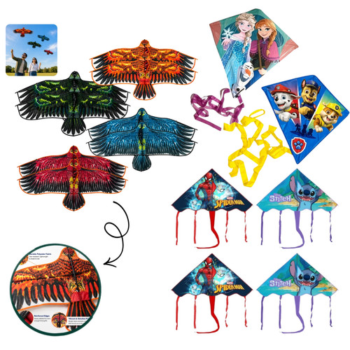 Flying kites with - kites,