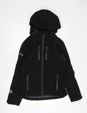 Stormtech Men's Black Waterproof Hooded Jacket M