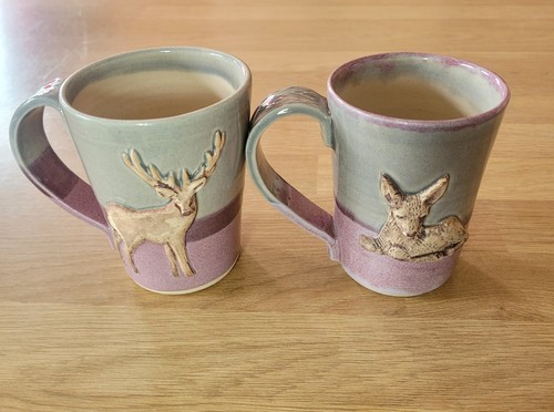 Pair anne brown - pair, ceramics