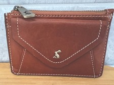 JOULES TAN REAL LEATHER PURSE