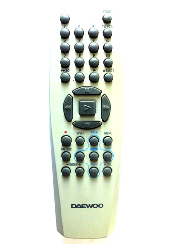 Daewoo vcr combi remote - tv/vcr,