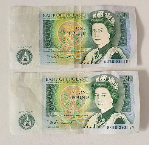 Bank england o brien - england, £1