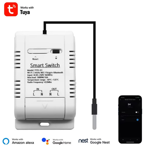 Tuya wifi smart temperature - tuya,