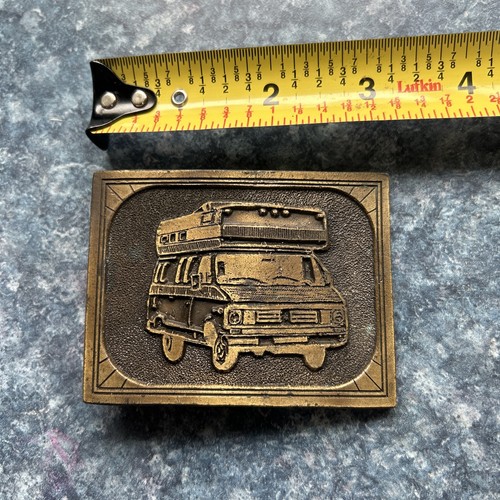 Belt buckle 1978 van travel - buckle,