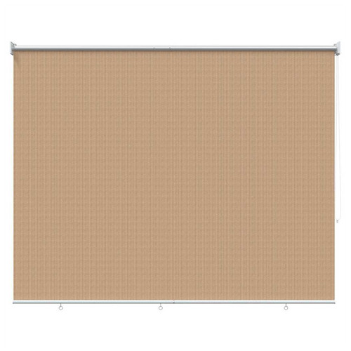 Outdoor roller blind - roller, beige