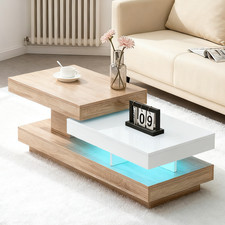 Coffee Table w/LED Lights