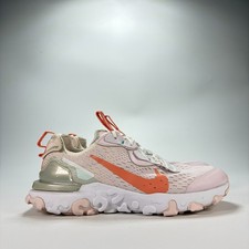 Nike React Vision Phantom Light Violet Crimson Bliss Running Shoes Youth Sz 5.5