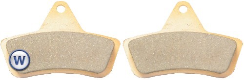 Brake pads front - front, for