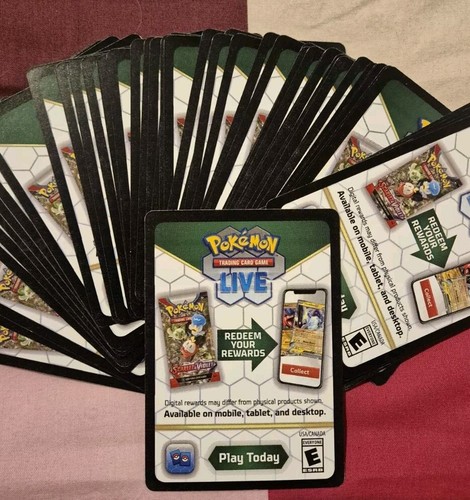 Pokemon tcg live code cards - pokemon,