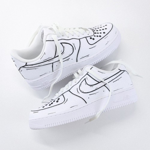 Air force custom white - air,