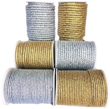 Metallic Round Lurex Cord Rope