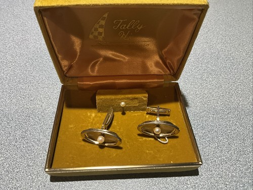 Vintage tally goldtone w - hi,