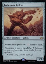 219/249 LODESTONE GOLEM RARE MODERN MASTERS 2015 MTG CARD
