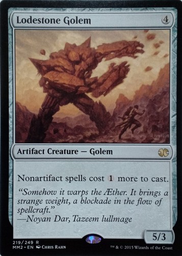 219 249 lodestone golem rare - 219/249,