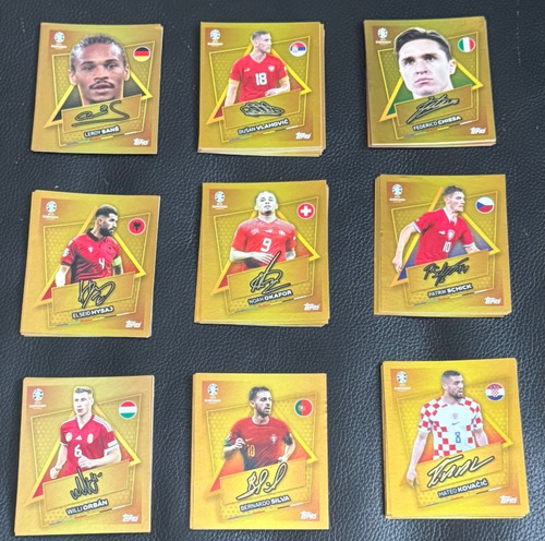 Gold football stickers - gold,