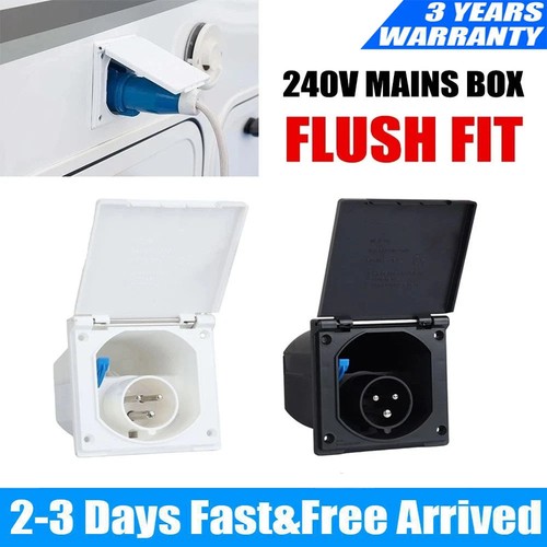 Mains hook inlet - mains, socket