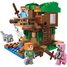 Minecraft Tree House Village