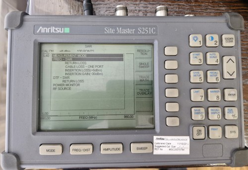 Anritsu s251c site master - s251c,