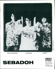 1990S Seattle Sebadoh Jason Loewenstein Lou Barlow Bob Fay Photo 8X10