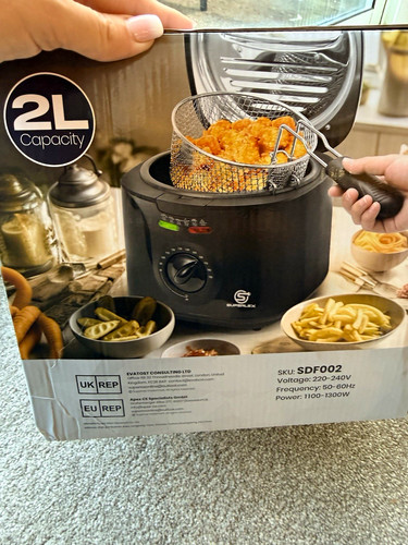 Superlex deep fat fryer - deep,