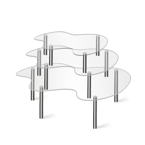 Clear dessert tower - clear,