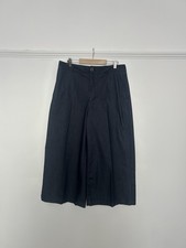 Zara Dark Denim Blue Wide Leg
