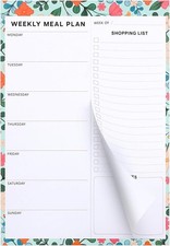 60 Sheets Weekly Meal Planner