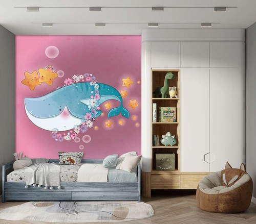 Fleece photo wallpaper mural