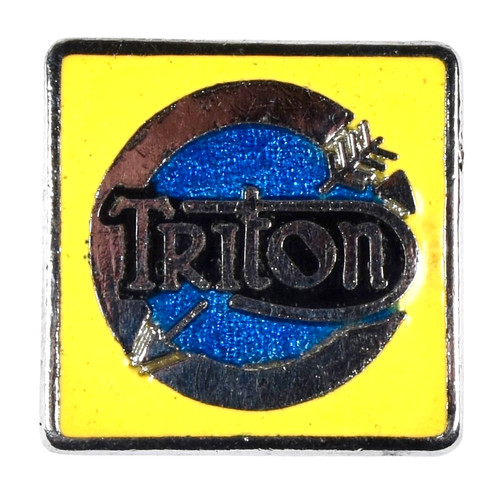 Vintage old triton motorbike - vintage,