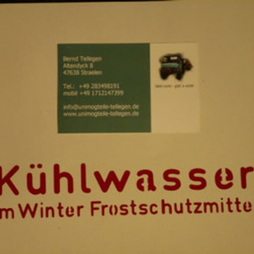 Unimog 411 sticker cooling