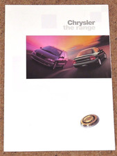 1997 CHRYSLER RANGE Sales Brochure - Prowler Viper GTS-R Neon Voyager Concepts