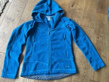 Rab Women,s Hooded Powerstretch Fleece, Size 8, EU36, Turquoise, Used