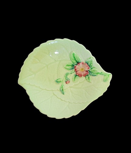 Carlton ware leaf - wild, rose