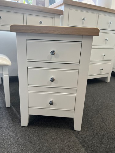 Solid oak bedside tables - solid,