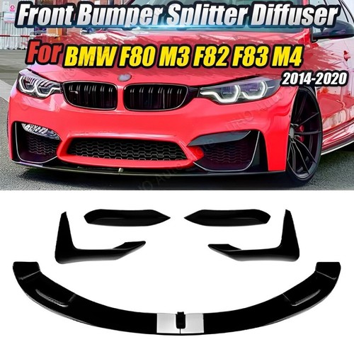 Gloss black front splitter - gloss,