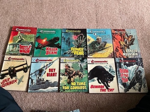 Off commando books - 10,