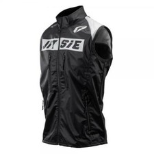 2022 JITSIE MOTION GILET TRIALS BIKE RIDING JACKET, BODY WARMER. BLACK. QUALITY.