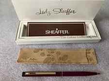 Sheaffer Lady Sheaffer Ball Pen With Gold ColourGold Plated  Clip Display Stock