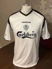 LIVERPOOL Original 2001 Reebok Away Shirt GERRARD Rare LARGE Adults STEVIE G