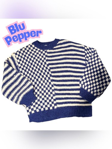 Blu pepper oversized - oversized, blue
