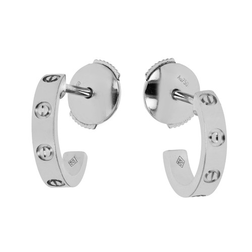 Cartier love 18k - cartier, white